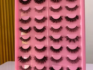 20 in one Pink tray lashes