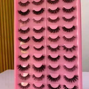 20 in one Pink tray lashes