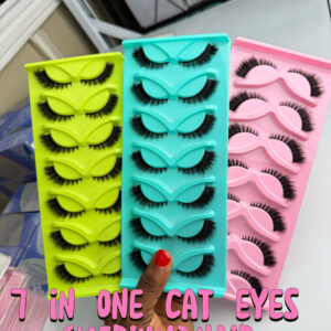 7 in one cat eyes fluffy (medium)