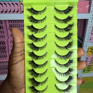 Cat 10 in one fluffy green tray